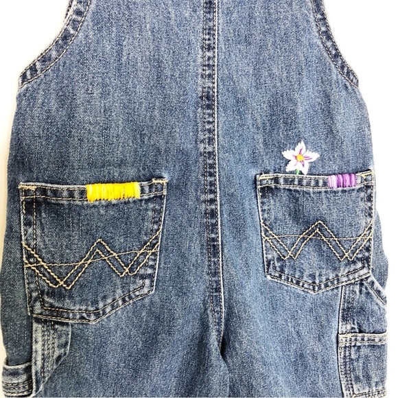 Wrangler, Childs, custom embroidered overall jeans - Picture 4 of 14